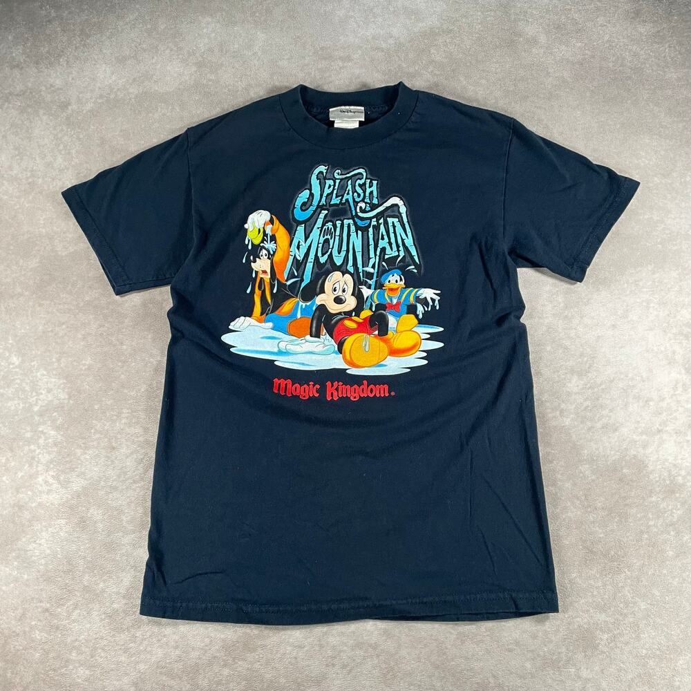 90’s Disney Magic Kingdom Splash Mountain Men Small T-shirt
